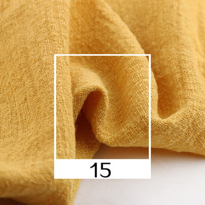 Soft Linen Cotton Fabric for Sewing and DIY Handmade Projects