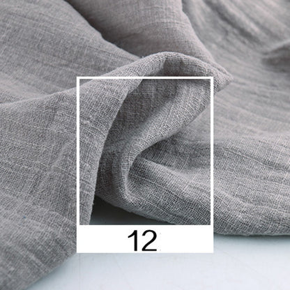 Soft Linen Cotton Fabric for Sewing and DIY Handmade Projects