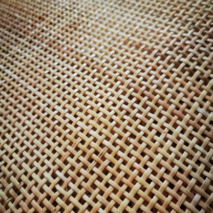 Natural Rattan Indonesian Checkered Cane Webbing