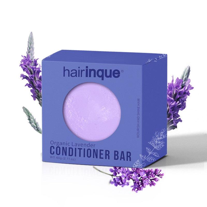 Organic Handmade Hair Conditioner Solid Soap Bar - 60g Deep Hydrating Repair for Dry, Damaged Hair