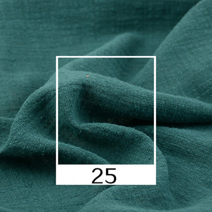 Soft Linen Cotton Fabric for Sewing and DIY Handmade Projects