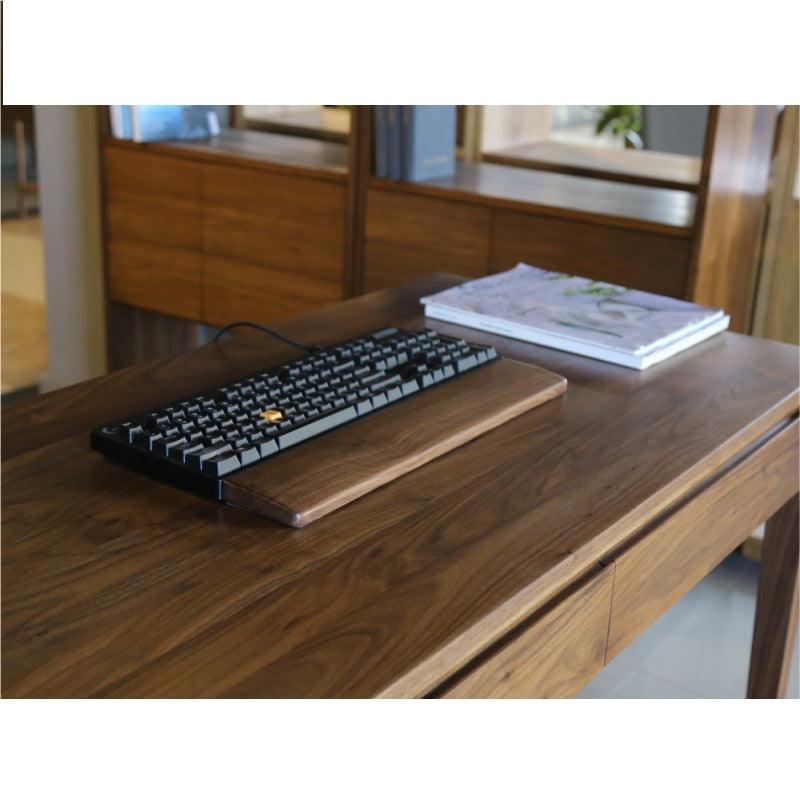 Wooden Keyboard Wrist Rest For Mechanical Keyboard - Earth Thanks - Wooden Keyboard Wrist Rest For Mechanical Keyboard - natural, vegan, eco-friendly, organic, sustainable, biodegradable, computer, computer accessories, computer holder, natural, non-toxic, office, office supplies, plastic-free, school & office, wood, wooden