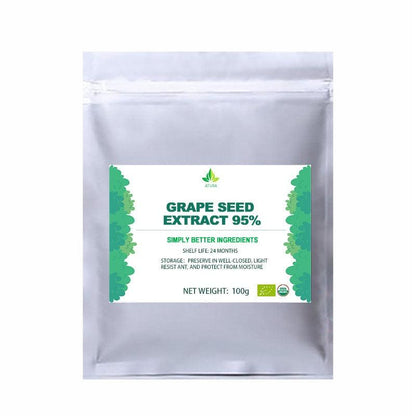 Pure Grape Seed Extract Powder - Earth Thanks - Pure Grape Seed Extract Powder - natural, vegan, eco-friendly, organic, sustainable, antioxidant, diy, do it yourself, food, free radical damage, grape seed extract powder, ingredient, ingredients, natural compounds, organic, remedies, super food, sustainable, sustainably-grown, wellness