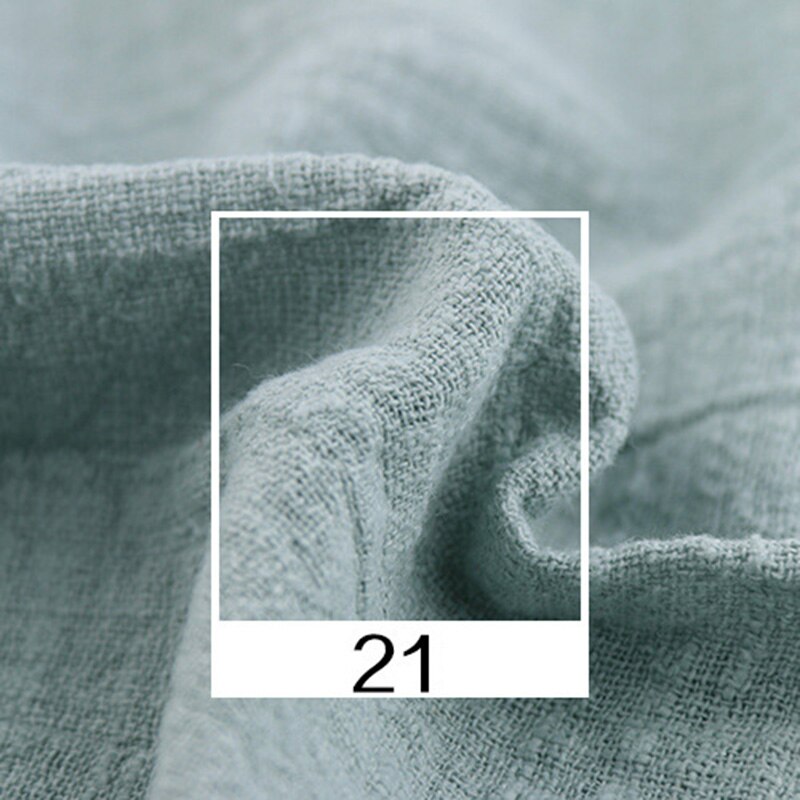 Soft Linen Cotton Fabric for Sewing and DIY Handmade Projects