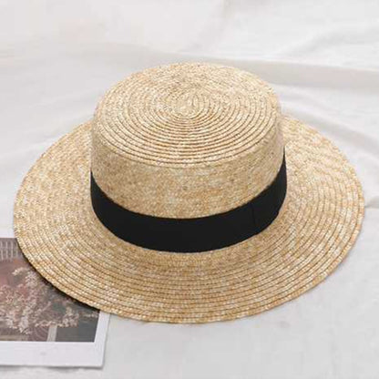 Eco-Friendly Wide Brim Straw Hat for Women and Men