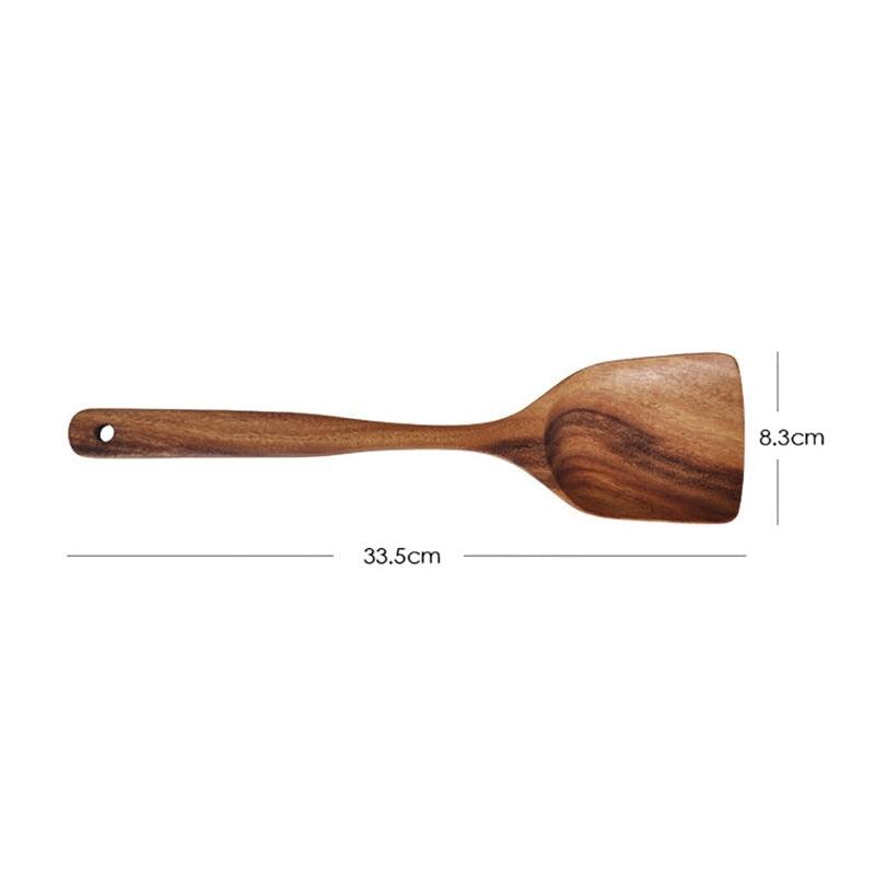 Wooden Non-stick Cooking Spoon - The Ultimate Sustainable and Durable Kitchen Utensil - Earth Thanks - Wooden Non-stick Cooking Spoon - The Ultimate Sustainable and Durable Kitchen Utensil - natural, vegan, eco-friendly, organic, sustainable, cooking spoon, environmentally-friendly, guilt-free, heat-resistant, Home & Kitchen, kitchen, kitchen ware, kitchenware, non-stick, organic, spoon, strong, sustainable, sustainably-sourced, versatile, wood, wooden, wooden spoon