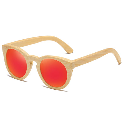 Eco-friendly Bamboo Wooden Polarized Sunglasses for Men and Women