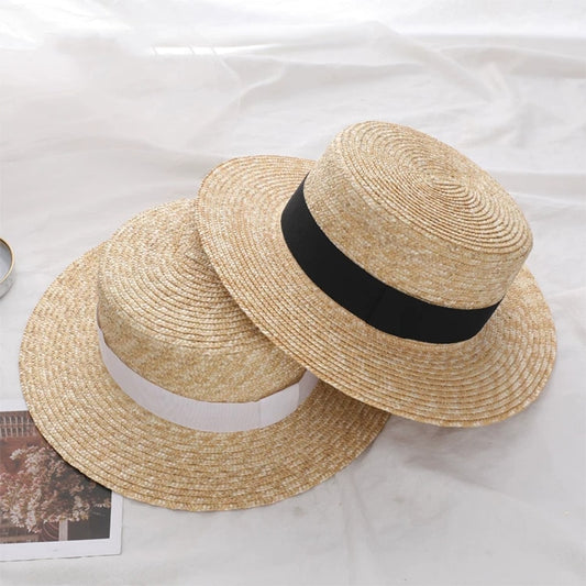 Eco-Friendly Wide Brim Straw Hat for Women and Men