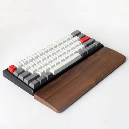 Wooden Keyboard Wrist Rest For Mechanical Keyboard - Earth Thanks - Wooden Keyboard Wrist Rest For Mechanical Keyboard - natural, vegan, eco-friendly, organic, sustainable, biodegradable, computer, computer accessories, computer holder, natural, non-toxic, office, office supplies, plastic-free, school & office, wood, wooden