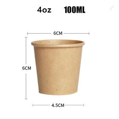 Paper Cups Coffee Milk Cup Paper Cup For Hot Drinking Party Supplies - Earth Thanks - Paper Cups Coffee Milk Cup Paper Cup For Hot Drinking Party Supplies - natural, vegan, eco-friendly, organic, sustainable, biodegradable, natural, paper