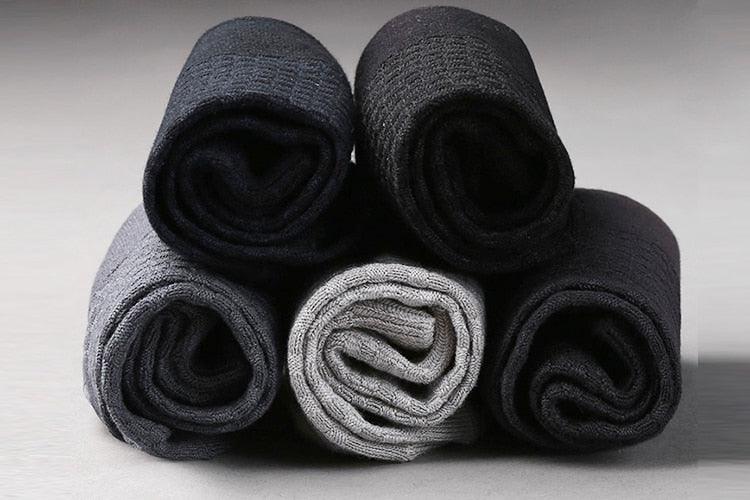 Eco-Friendly Bamboo Fiber Socks - Unisex, Comfortable & Durable - Set of 10