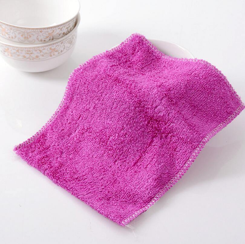 Bamboo Fiber Cleaning Towel Set of 10 - Earth Thanks - Bamboo Fiber Cleaning Towel Set of 10 - natural, vegan, eco-friendly, organic, sustainable, bath, bath linen, bath towel, clean, cloth, color, colorful, cotton, design, fabric, linen, material, pattern, pencil box, pink, soft, texture, towel, towels