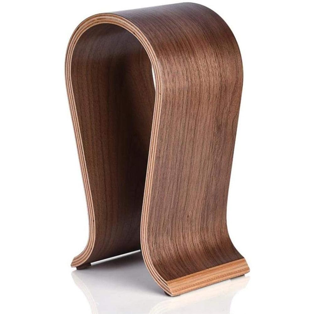 Universal U Shape Wooden Headphones Stand Holder Wooden Headset Desk Display Shelf Rack Hanger Bracket for Sony Headphones - Earth Thanks - Universal U Shape Wooden Headphones Stand Holder Wooden Headset Desk Display Shelf Rack Hanger Bracket for Sony Headphones - natural, vegan, eco-friendly, organic, sustainable, 