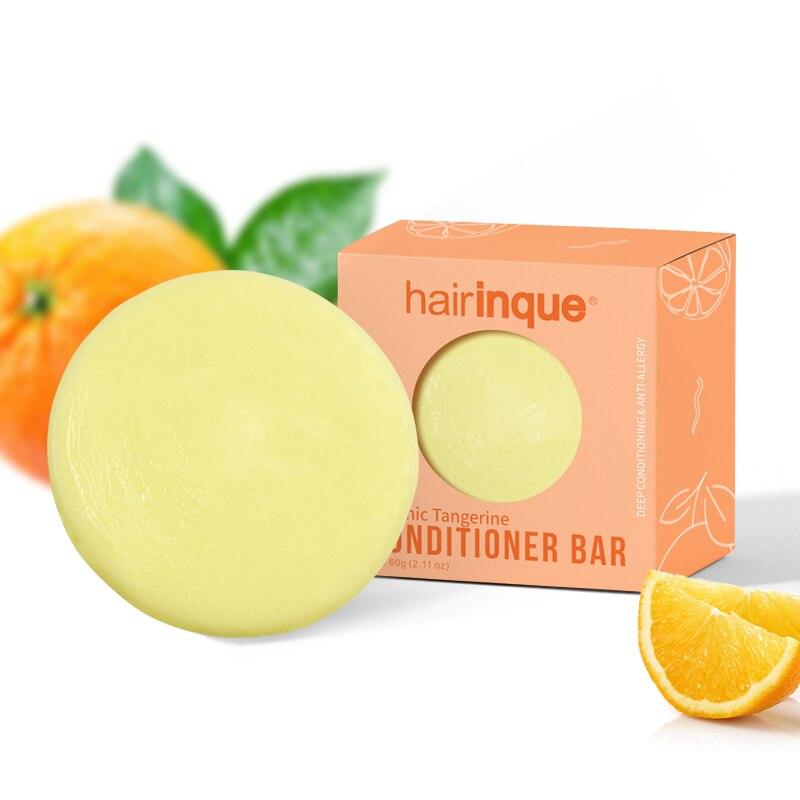 Organic Handmade Hair Conditioner Solid Soap Bar - 60g Deep Hydrating Repair for Dry, Damaged Hair