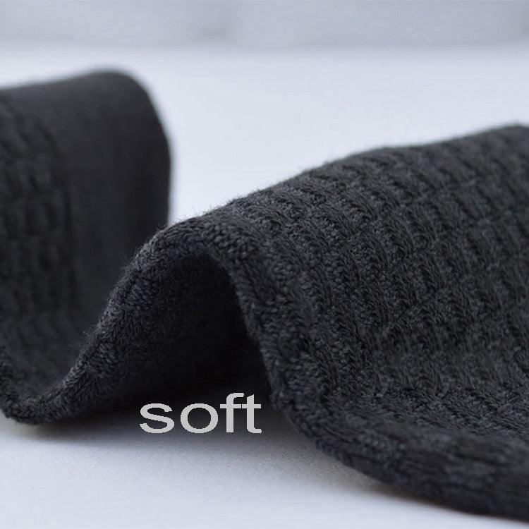 Eco-Friendly Bamboo Fiber Socks - Unisex, Comfortable & Durable - Set of 10