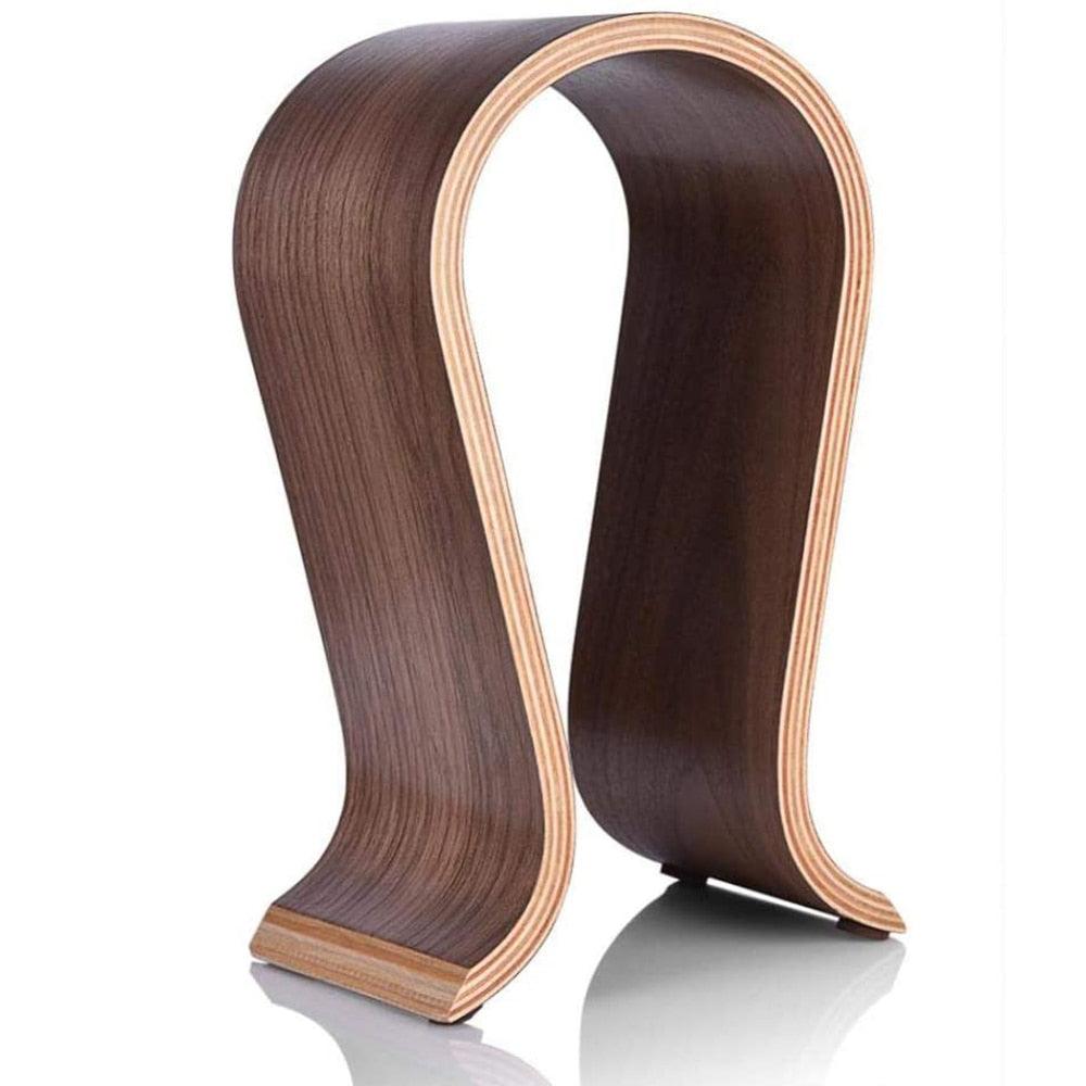 Universal U Shape Wooden Headphones Stand Holder Wooden Headset Desk Display Shelf Rack Hanger Bracket for Sony Headphones - Earth Thanks - Universal U Shape Wooden Headphones Stand Holder Wooden Headset Desk Display Shelf Rack Hanger Bracket for Sony Headphones - natural, vegan, eco-friendly, organic, sustainable, 