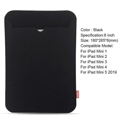 Sleeve Bag Case For iPad mini 4 5 Air 1 2 3 10.2 2019 For iPad Pro 10.5 9.7 2017 2018 Huawei Xiaomi Wool Felt Fabric Tablet case - Earth Thanks - Sleeve Bag Case For iPad mini 4 5 Air 1 2 3 10.2 2019 For iPad Pro 10.5 9.7 2017 2018 Huawei Xiaomi Wool Felt Fabric Tablet case - natural, vegan, eco-friendly, organic, sustainable, biodegradable, natural, non-toxic, plastic-free, vegan