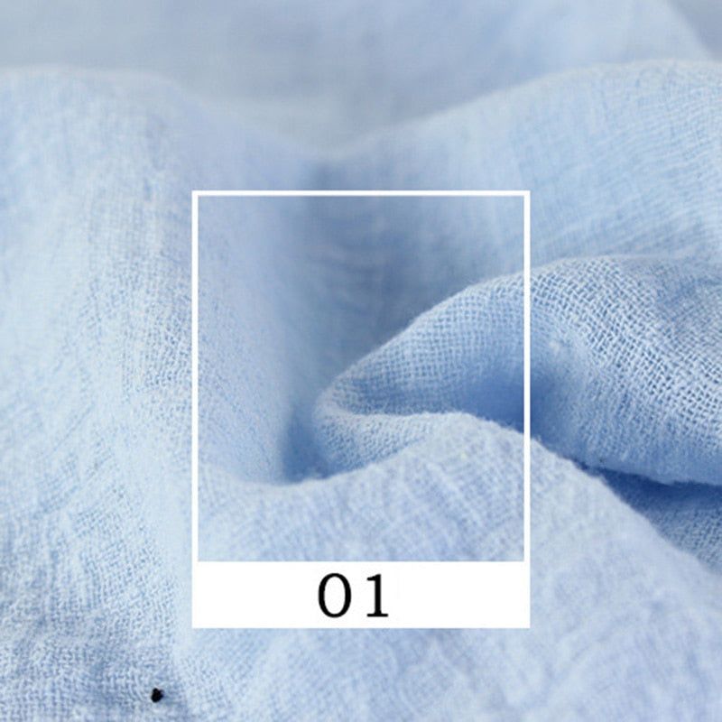 Soft Linen Cotton Fabric for Sewing and DIY Handmade Projects