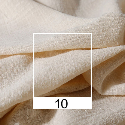 Soft Linen Cotton Fabric for Sewing and DIY Handmade Projects