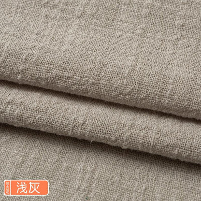 Organic Soft Linen and Cotton Fabric - Solid Color for Sewing - The Ultimate Sustainable Material