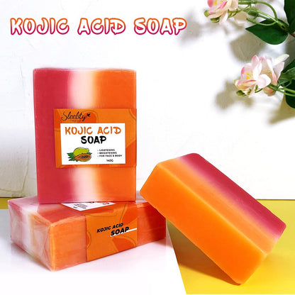 Papaya Glutathione Kojic Acid Soap for Natural Skin Lightening