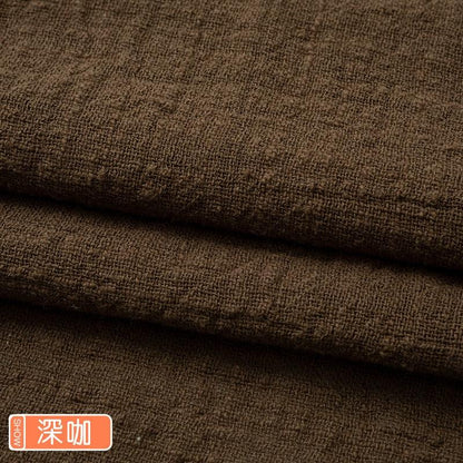 Organic Soft Linen and Cotton Fabric - Solid Color for Sewing - The Ultimate Sustainable Material