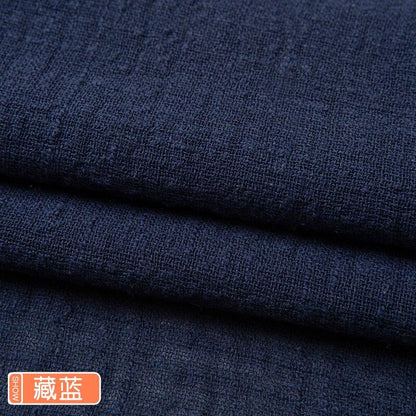 Organic Soft Linen and Cotton Fabric - Solid Color for Sewing - The Ultimate Sustainable Material