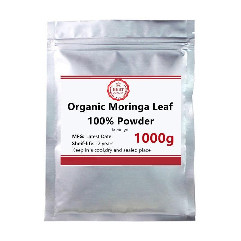 Organic Moringa Leaf Powder - Earth Thanks - Organic Moringa Leaf Powder - natural, vegan, eco-friendly, organic, sustainable, amino acids, diy, do it yourself, energy, food, health, immune health, ingredient, ingredients, leaf powder, minerals, moringa, natural, organic, pure, remedies, superfood, sustainable, vitamins