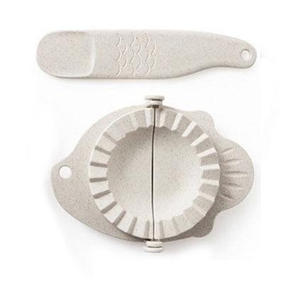 Eco-Friendly Wheat Straw Dumpling Maker Tool & Clips