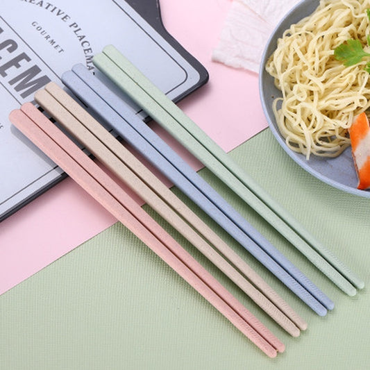 Wheat Straw Chopsticks - Portable Reusable Tableware