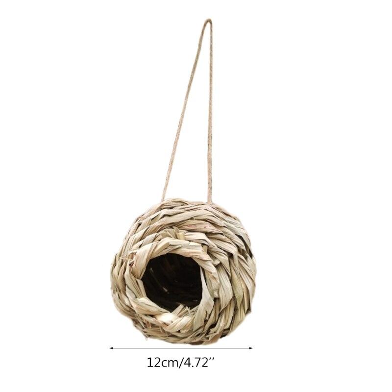 Handmade Hanging Bird House - Natural Grass Fiber Finch Nest Hut for Outdoor Use - Earth Thanks - Handmade Hanging Bird House - Natural Grass Fiber Finch Nest Hut for Outdoor Use - natural, vegan, eco-friendly, organic, sustainable, attractive, biodegradable, bird house, cage, durable, finch, garden, grass fiber, hand-made, handcrafted, handicraft, handicrafts, handmade, hanging, hideaway, hut, natural, nature, nest, non-toxic, outdoor, plant, plant-based, plastic-free, seeds, shelter, vegan