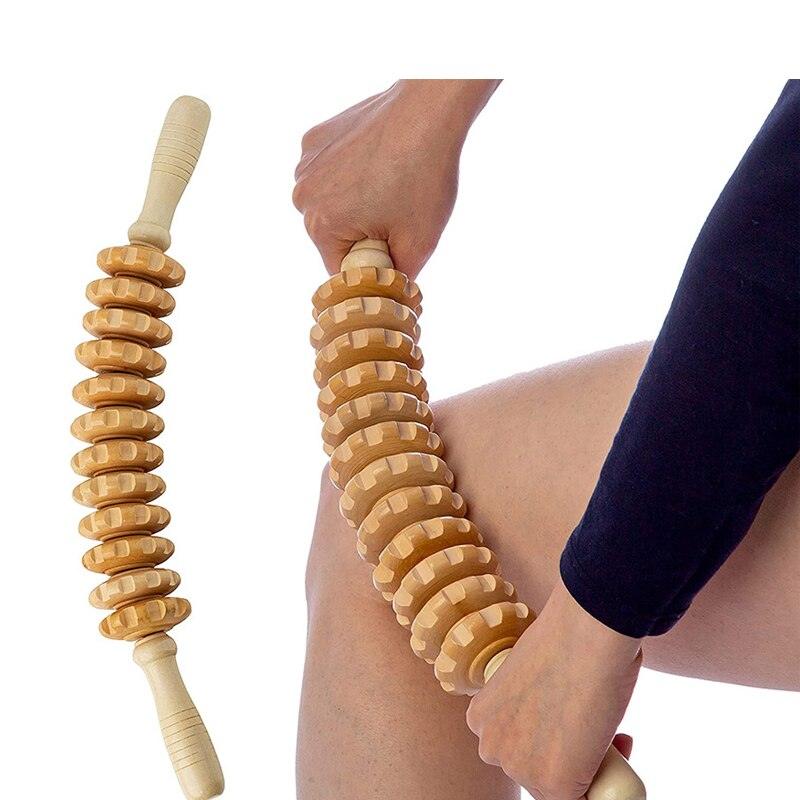 Wooden Gua Sha Massage Tool Exercise Roller Sport Injury Gym Body Leg Trigger Point Muscle Roller Sticks Massager Health Care - Earth Thanks - Wooden Gua Sha Massage Tool Exercise Roller Sport Injury Gym Body Leg Trigger Point Muscle Roller Sticks Massager Health Care - natural, vegan, eco-friendly, organic, sustainable, biodegradable, natural, non-toxic, plastic-free, wood, wooden