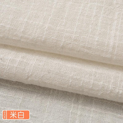 Organic Soft Linen and Cotton Fabric - Solid Color for Sewing - The Ultimate Sustainable Material