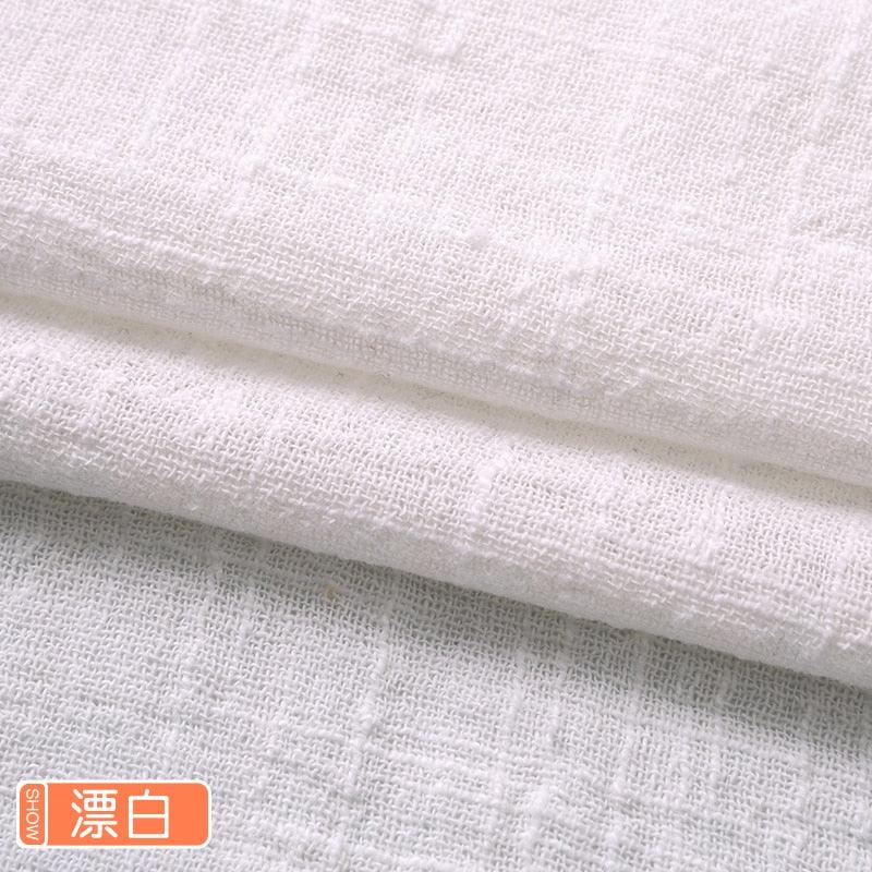 Organic Soft Linen and Cotton Fabric - Solid Color for Sewing - The Ultimate Sustainable Material