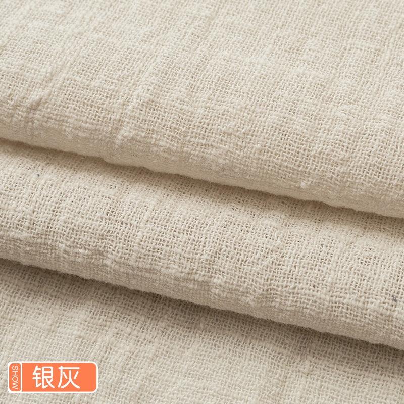 Organic Soft Linen and Cotton Fabric - Solid Color for Sewing - The Ultimate Sustainable Material