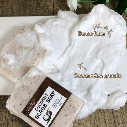 Coconut Scrub Soap - Organic Natural Handmade Cleansing Bar