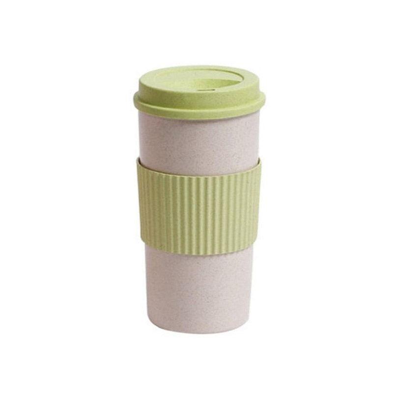 Wheat Straw Travel Coffee Mugs Cup With Lid - The Ultimate Sustainable and Durable Drinkware - Earth Thanks - Wheat Straw Travel Coffee Mugs Cup With Lid - The Ultimate Sustainable and Durable Drinkware - natural, vegan, eco-friendly, organic, sustainable, coffee, cup, durable, environmentally-friendly, guilt-free, high temperatures, leak-proof, lid, mugs, organic, strong, stylish, sustainable, sustainably-grown, travel, wheat straw