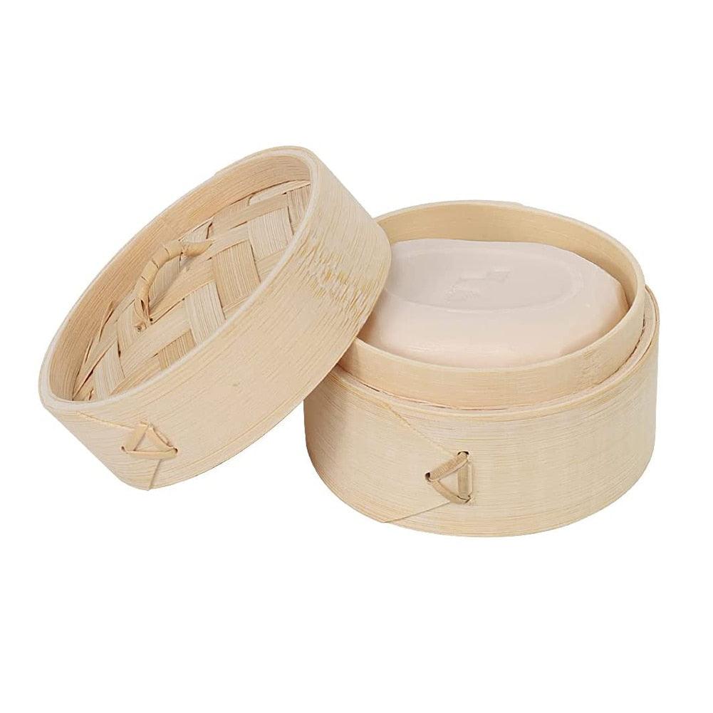 Handmade Bamboo Food Steamer or Soap Box - The Ultimate Sustainable and Durable Kitchen for Cooking Bao Buns or Bathroom Accessory