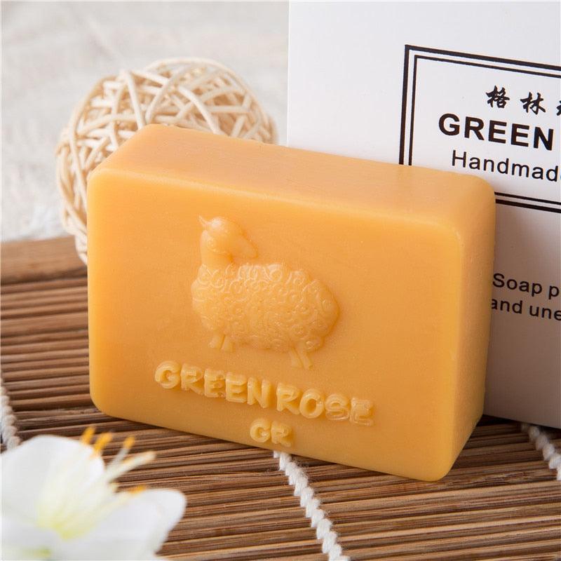 Natural Goat Milk Soap - Organic Facial Soap for Oil Control and Moisturization