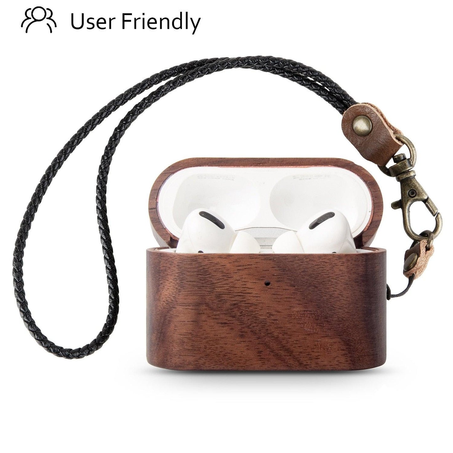 Wooden Airpods Case - Earth Thanks - Wooden Airpods Case - natural, vegan, eco-friendly, organic, sustainable, airpods, AirPods case, biodegradable, environmentally-friendly, organic, phone, phone accessories, slim design, sustainable, sustainably-sourced, wood, wooden