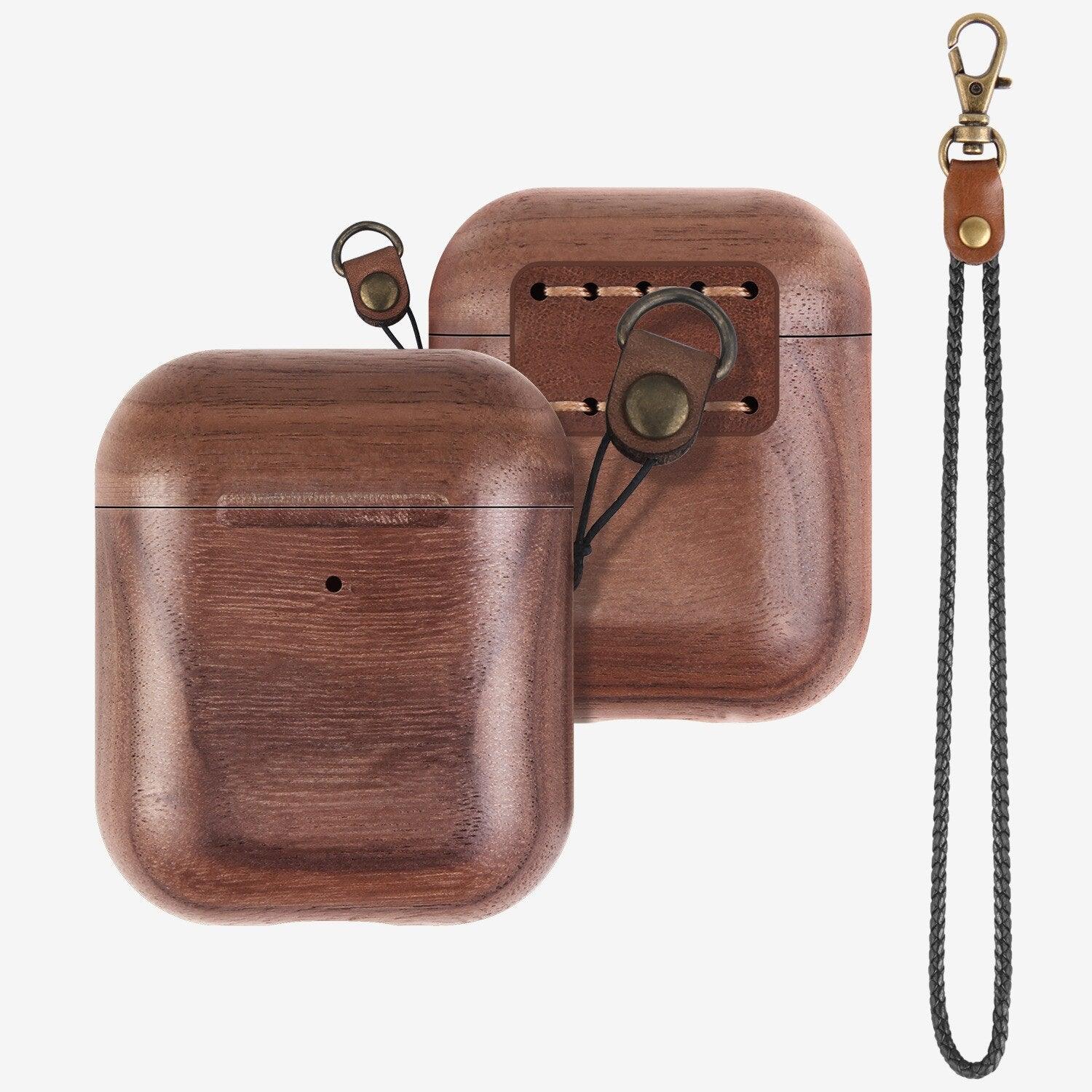 Wooden Airpods Case - Earth Thanks - Wooden Airpods Case - natural, vegan, eco-friendly, organic, sustainable, airpods, AirPods case, biodegradable, environmentally-friendly, organic, phone, phone accessories, slim design, sustainable, sustainably-sourced, wood, wooden