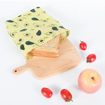 Reusable Storage Wrap - Sustainable, Organic Snacks, Cheese, Food Wrapping Paper - Beeswax Food Wraps - Fresh-Keeping Paper For Bread - The Ultimate Eco-Friendly Food Storage Solution