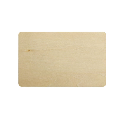 Bamboo Wooden NFC Contactless Business Cards - 5 pieces