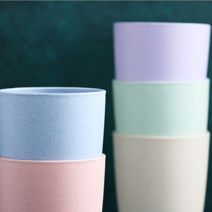 Eco-Friendly Wheat Straw Drinking Cups for Children and Adults