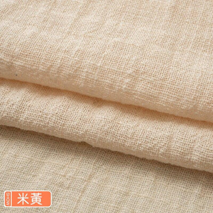 Organic Soft Linen and Cotton Fabric - Solid Color for Sewing - The Ultimate Sustainable Material