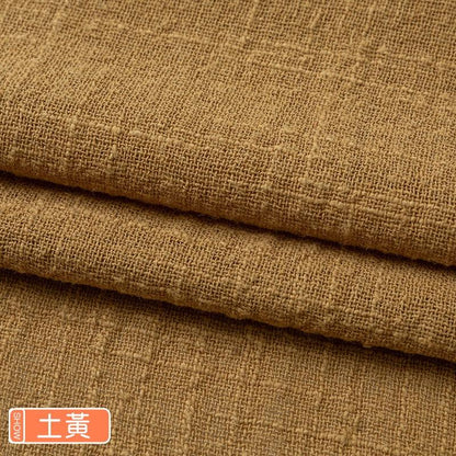 Organic Soft Linen and Cotton Fabric - Solid Color for Sewing - The Ultimate Sustainable Material