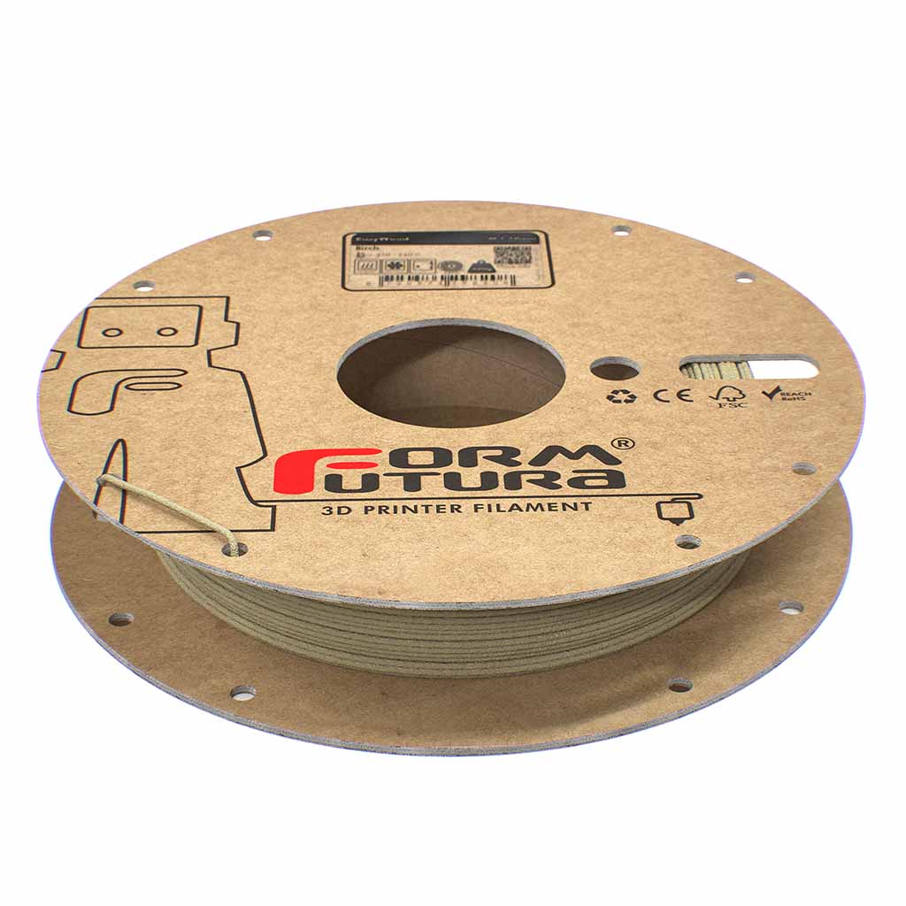 PLA-based 3D Printer Filament with 40% Wood Particles