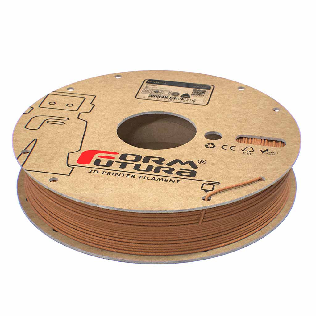 PLA-based 3D Printer Filament with 40% Wood Particles