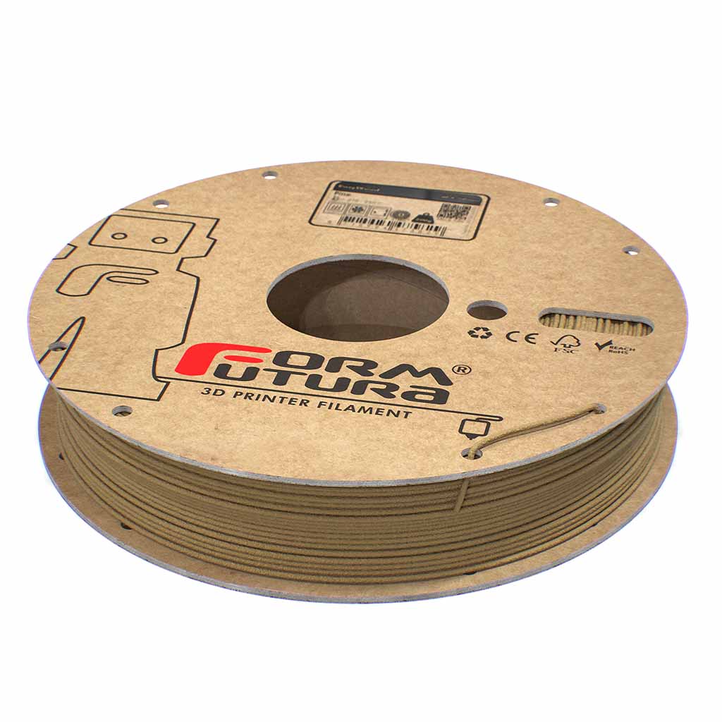 PLA-based 3D Printer Filament with 40% Wood Particles