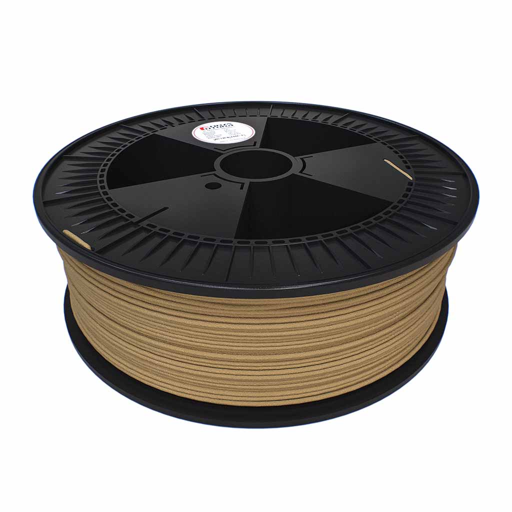 PLA-based 3D Printer Filament with 40% Wood Particles